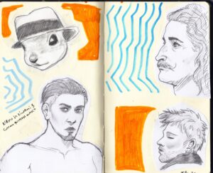 Read more about the article Using little pockets of time to draw